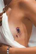 Renkli Deniz Anası Göğüs Geçici Dövme Tattoo