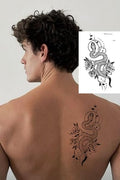 Geçici Yılan Figürlü Dövme Tattoo