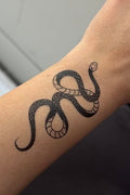 Geçici Yılan Figürlü Mini Dövme Tattoo